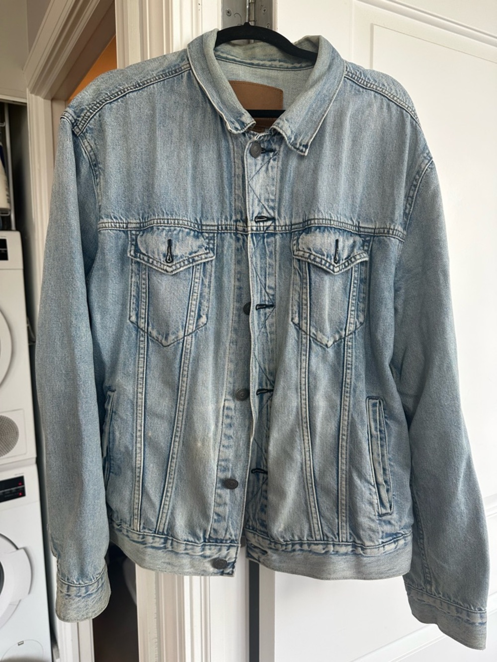 American Eagle Outfitters Light Blue Denim Jacket